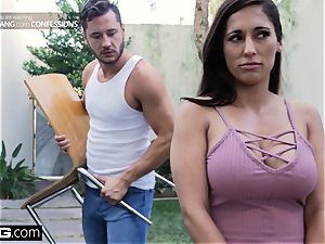 plumb Confessions Latina Housewife Reena bangs her mover